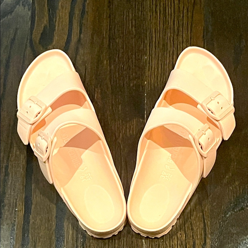 Birkenstock Pink Slide Sandals